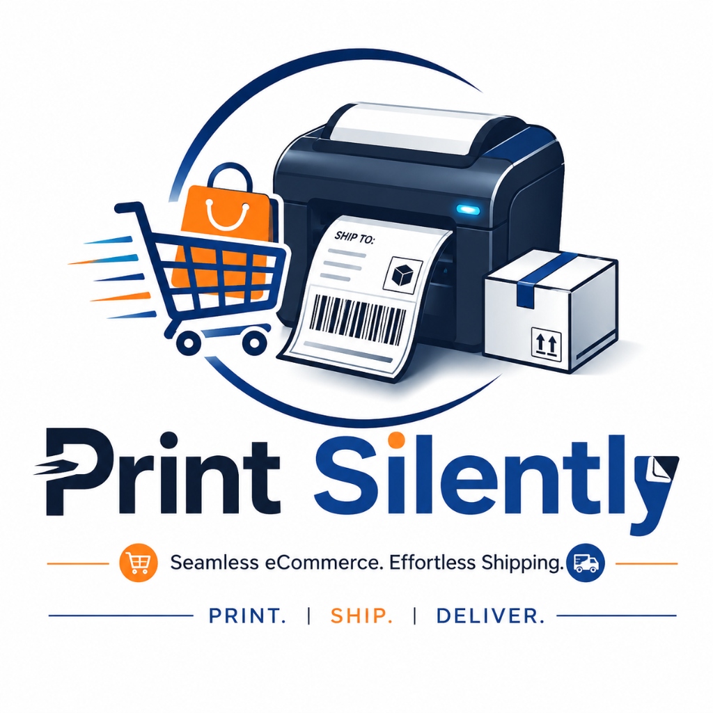 Print Silently Logo